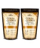 Village Naturals Therapy Cold & Allergy Foaming Body Soak Epsom Salt Essential Oils Soothing Bubbles Sea Salt 36 oz Pack of 2 - Buy Online on GoSupps.com