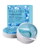BELLA VITA Under Eye Patches - Hyaluronic Acid Collagen Gel Masks for Dark Circles Puffiness & Wrinkles 30 Pairs for Men & Women - Rejuvenate & Hydrate Your Eyes - Buy Online on GoSupps.com
