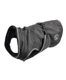 HUNTER UPPSALA Black Dog Coat - Water-Repellent & Reflective - Size 30 | International Shipping Available - Buy Online on GoSupps.com