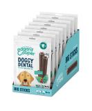 Edgard & Cooper Large Dog Tooth Sticks | 240g Mint & Strawberry Treats for Dental Hygiene - Low Calorie Long Lasting Chew - Buy Online on GoSupps.com