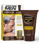 Just for Men Control GX Grey Reducing Shampoo for Lighter Shades of Hair | Blonde to Medium Brown | 4 Fl Oz - Pack of 1 - Buy Online on GoSupps.com
