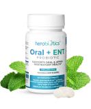 Oral Probiotics for Bad Breath, Gingivitis, Strep Throat, Tonsil Stones, Teeth and Gums - 6 Billion CFU Dental Probiotic with L. Reuteri, L. Plantarum, BLIS K12 - Buy Online on GoSupps.com