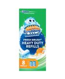 Scrubbing Bubbles Flushable Toilet Wand Refills - Heavy Duty Citrus Scent Cleaner Pads 64 Total Refills Cleans Limescale & Fights Odors - Buy Online on GoSupps.com