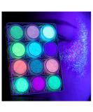 LATIBELL Body Face Glitter Gel, UV Black Light Reactive Glow Glitter Makeup, 12 Colors Fine UV Body Glitter for Women, Face Glitter Makeup Gel for Festival Rave Accessories - Buy Online on GoSupps.com