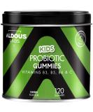Probiotic Rubber Kiss for Children - 120 Cherry-Flavored Gummies | Darmflora Support Flatulence Relief & Fullness | Bifidobacterium Lactobacillus Vitamins C B3 B5 B6 | Capsule Alternative - Buy Online on GoSupps.com