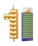 Fusisi Happy Birthday Candle - Sparkle Gold Number 1 Cake Topper for Party Decoration (2.75 Inch) - Buy Online on GoSupps.com