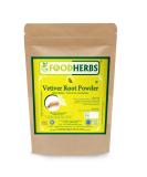 Foodherbs Khus-Khus/Vetiver/Vetiveria Zizanioides Root Powder (100 Gm/0.22 Lbs) natural coolant 100% natural - Buy Online on GoSupps.com