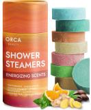 Orca Beauty Shower Steamers Energizing Scents - 8PC - Buy Online on GoSupps.com