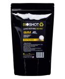 Bioshot Biodegradable Airsoft BBS .45g Super Slick Polish - 2300 Rounds White | Sniper Weight Seamless Competition Grade for 6mm Airsoft Guns - Buy Online on GoSupps.com