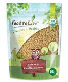 Organic Whole Wheat Couscous - 5 lbs | Non-GMO, Kosher, Raw, Vegan | Bulk Pack of 1 - Buy Online on GoSupps.com