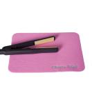 Extreme Heat Protection Safety Flat Mat for GHD Hair Straighteners and Tongs etc (Pink) - Buy Online on GoSupps.com