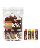 Nature's Bees Cocoa Butter Lip Balm 48 Count Pack - Original Variety Assortments with Olive Oil, Mango Butter, and Shea Butter - Buy Online on GoSupps.com