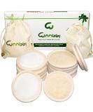 Shop Slimming Pads - 16 Reusable Bamboo Cotton Makeup Remover Pads with Travel & Laundry Bags | Eco-Friendly International Shipping - Buy Online on GoSupps.com