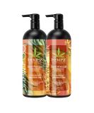 HEMPZ Hair Shampoo & Conditioner Set - Sweet Pineapple & Honey Melon Scent for Thin/Fine Dry  Damaged and Color Treated Hair  Hydrating  Softening  Moisturizing with Biotin Duo Set - 33.8 fl oz - Buy Online on GoSupps.com