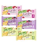 Crispy Fruit Bars Bundle with 2 x Go Ahead Apple Crispy Fruit Slices 2 x Go Ahead Fruit Slices Raspberry and 2 x Go Ahead Fruit Crispy Slices | 24 Go Ahead Bars - Buy Online on GoSupps.com