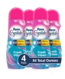 Purex Purex Crystals in-wash Fragrance and Scent Booster, Fresh Vibes, 21 Ounce, 4 Count (Pack of 1) - Buy Online on GoSupps.com
