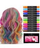 Jim&Gloria Dustless Hair Chalk: Temporary Color Dye for Teens - Halloween & Birthday Gift Ideas for 12-14 Year Old Girls - Buy Online on GoSupps.com