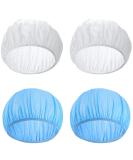 4 Pcs Mesh Sleep Cap Hair Net for Women | Night Bonnet for Curly Hair | Frizzy Hair Protection | Ideal for Factory, Kitchen & Warehouse Workers | Multicolor - Buy Online on GoSupps.com