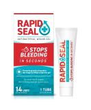Rapid-Seal Antibacterial Wound Gel (1 Count) | Stops Bleeding in Seconds, Ideal for Cuts, Scrapes and Razor Nicks 0.5 Fl Oz (Pack of 1) - Buy Online on GoSupps.com