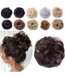 SEGO Dark Brown Hairpiece Bun - Voluminous Hair Tie & Extensions | 40g Updo Knot - Buy Online on GoSupps.com