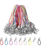 Flutesan Lobster Clasp Cords - 100 Pieces, 9 Colors - Mini Lariat Cord Straps for DIY Jewelry - Cellphone/USB/Keychain Lanyards - Buy Online on GoSupps.com