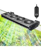 Fishkeeper Aquarium Cooler - Adjustable Air Speed & Timer | Quiet Fans for Freshwater Aquariums Up to 80cm (4 Fans 15W) - Buy Online on GoSupps.com