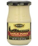 Alessi Spread Garlic Puree 7.6 oz (Pack of 6) - Delicious and Versatile Condiment - Buy Online on GoSupps.com