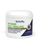 TriDerma Intense Fast Healing Cream - 4 Ounces | Accelerates Healing for Minor Skin Irritations, Rashes, Scrapes, Cuts - Buy Online on GoSupps.com