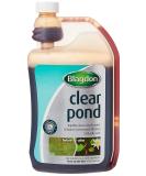 Blagdon Clear Pond Water Treatment 1 Litre Clears Dirty Green or Brown Cloudy Water Quickly Natural Wildlife Safe Harmless to Fish and Filter Bacteria 1L Treats 20 000 Litres of Water 1000 ml Single - Buy Online on GoSupps.com