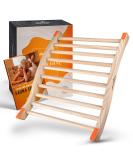 Alpine Breath Sauna Backrest - Ergonomic 100% Natural Wood S-Shape | Premium Sauna Accessories for Infrared Cabins - Buy Online on GoSupps.com