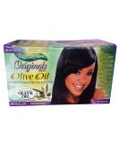 Africa's Best Originals Olive Oil Conditioning Relaxer System for Women - Regular/Normal | Nourishing Moisturizing & Smooth Hair Care - Buy Online on GoSupps.com