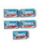 50 Crown Super Stainless Double Edge Safety Razor Blades - Premium Quality for a Close Shave | International Shipping - Buy Online on GoSupps.com