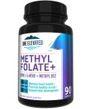 Double Strength & Most Bioactive Methyl Folate! Uniquely Formulated with Highest Pharmaceutical Grade Methylcobalamin (B12), Niacin, B1, B2 & B6. Works Synergistically for Max Results-3 Month Supply - Buy Online on GoSupps.com