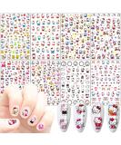 Cat Nail Design 3D Self-Adhesive Stickers - Cute Cartoon Nail Decals for Women and Girls | Manicure Decoration Supplies - Buy Online on GoSupps.com