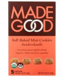 MADEGOOD Organic Mini Snickerdoodle Cookies - Soft Baked, 4.25 OZ | Healthy Snack - Buy Online on GoSupps.com