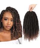 Passion Twist Hair Pretwisted Crochet Hair 12 Inch Passion Twist Crochet Hair 8 Packs Pretwisted Passion Twist Hair Short Pre Looped Crochet Hair for Black Women(1B/30) T1B/30 12 Inch (Pack of 8) - Buy Online on GoSupps.com