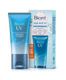 BIORE Aqua Rich UV - Light moisture fluid for the face - sun protection - Light protection factor LSF 50 - UVA/UVB - Works under make -up - Non -greasing LSF 50 ml (1 Pack) - Buy Online on GoSupps.com