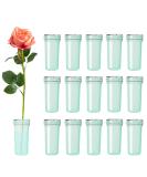 BEADNOVA Floral Water Tubes 1.6 Inch (Green, 20 Pcs) - Flower Vials for Flower Arrangement - Buy Online on GoSupps.com