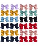 24-Piece Baby Girl Hair Clip Set | Crocodile Clips & Bows for Toddlers Girls - Buy Online on GoSupps.com