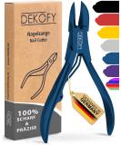 Decofy 11.5 cm Stainless Steel Nail Tongs - Extra Sharp Foot & Nail Scissors for Thick Nails - Perfect Pedicure & Nail Care Tool - Buy Online on GoSupps.com