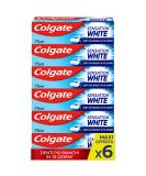 Colgate Sensation White Whitening Toothpaste - 6 Packs (75ml each) | Whiter Teeth in 10 Days | Clinically Tested - Buy Online on GoSupps.com