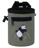 AMC Rock Climbing Panda Chalk Bag - Adjustable Belt - Gray | 6184 - Buy Online on GoSupps.com