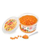 Inspire Food Bubble Tea Pearl Mango for Bubble Tea |Popping boba pearls tapioka fruit beads and boba pearls - 100% vegan and gluten -free without artificial dye 450g mango 450 g (1 Pack) - Buy Online on GoSupps.com
