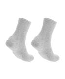 Lurrose Men's Moisturizing Cotton Gel Socks - Foot Repair & Care Treatment for Dry Cracked Skin - 2 Pack Light Gray - Buy Online on GoSupps.com