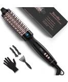 Buy Terviiiix 32mm Hot Hair Brush | Ceramic-Turmalin-Ion Volumizer for Loose Curls | 5 Temperatures Digital Display Dual Voltage - Buy Online on GoSupps.com