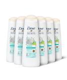 Dove Coconut Hydrating Shampoo 12 oz - Pack of 6 | Nourishing Daily Use Shampoo for Dry Hair with Lime Scent - Buy Online on GoSupps.com