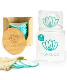 16 Pack Reusable Makeup Remover Pads - Eco-Friendly Cotton Pads with Laundry Bag & Bamboo Box - Perfect for Makeup Removal - Buy Online on GoSupps.com