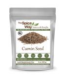 The Spice Way Cumin Seeds - whole cumin seed 8 oz resealable bag - Buy Online on GoSupps.com