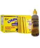 Buy Set 2x1 Tea CHUPA Grass & Panza with Chupa Grasa Extract - Ginger Pineapple Flaxseed & Cinnamon - 30 Tea Bags + 90ml Drops - International Shipping Available - Buy Online on GoSupps.com
