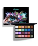 Klara Cosmetics 24 Shade Eyeshadow Palette - Ibiza Glamorous Shimmers | Bold Mattes | Strong Pastel Tones | Long Lasting & Full Pigment - Buy Online on GoSupps.com